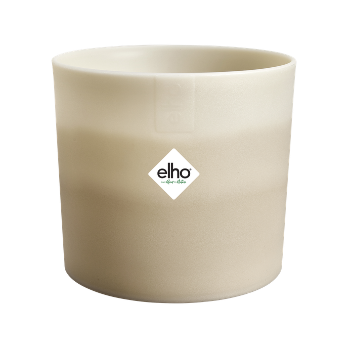 colour gradient round 18cm sandstone beige